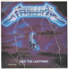 METALLICA - Ride The Lightning CD