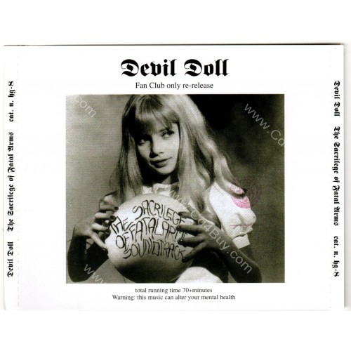 DEVIL DOLL - The Sacrilege Of Fatal Arms CD
