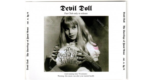 DEVIL DOLL - The Sacrilege Of Fatal Arms CD