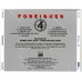 FOREIGNER - 4 - CD FOREIGNER - 4 - CD