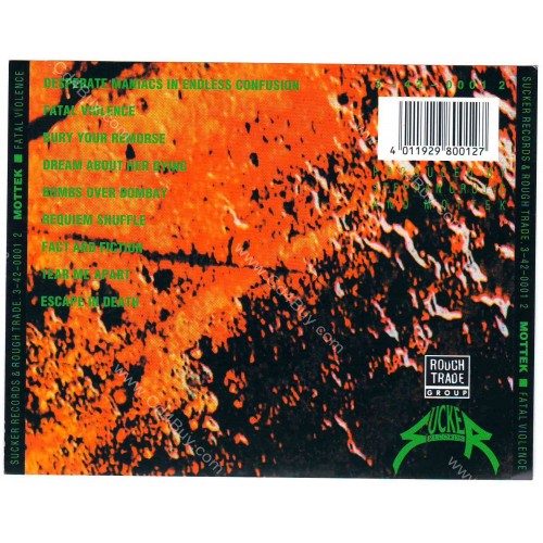 洋楽 Mottek/ fatal violence Mottek/ fatal violence