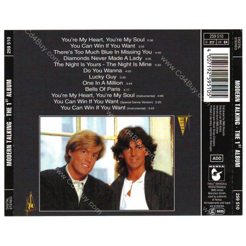 MODERN TALKING-The 1st Album