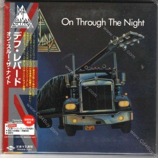 Def Leppard - On Through The Night - CD MINI LP OBI Def Leppard - On Through The Night - CD MINI LP OBI