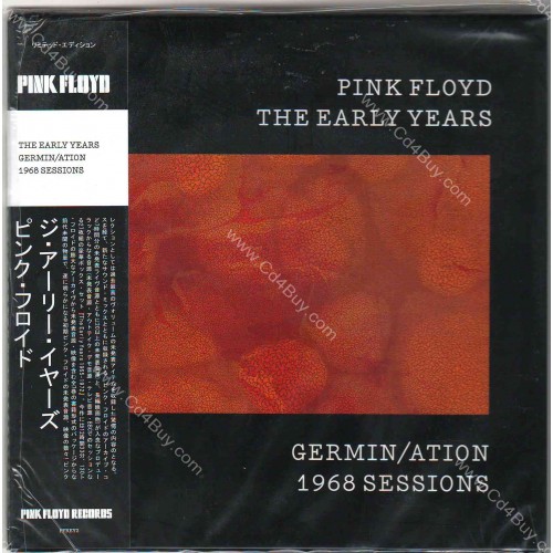 Pink Floyd - The Early Years. Germin/ation: 1968 Sessions - CD Mini LP OBI