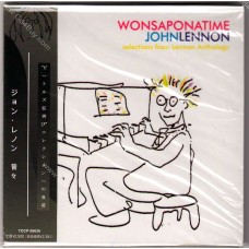 John Lennon - Wonsaponatime - Selections From Lennon Anthology 1998 - CD Mini LP OBI John Lennon - Wonsaponatime - Selections From Lennon Anthology 1998 - CD Mini LP OBI