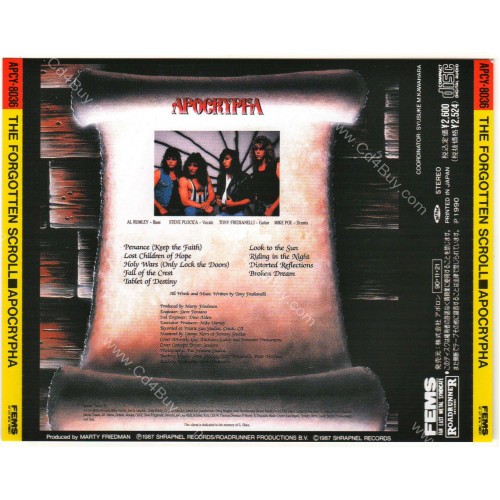 APOCRYPHA - The Forgotten Scroll