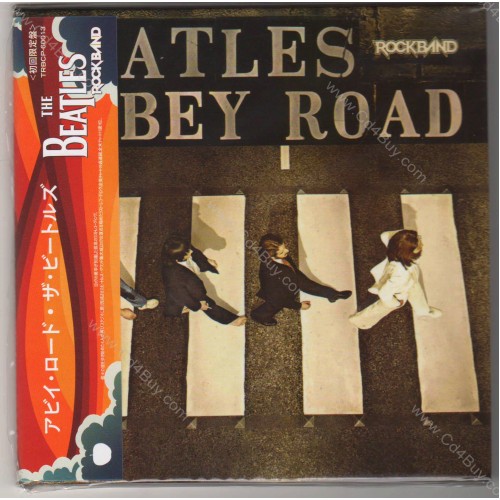 BEATLES ABBEY ROAD Rockband Version 2009 CD MINI LP OBI