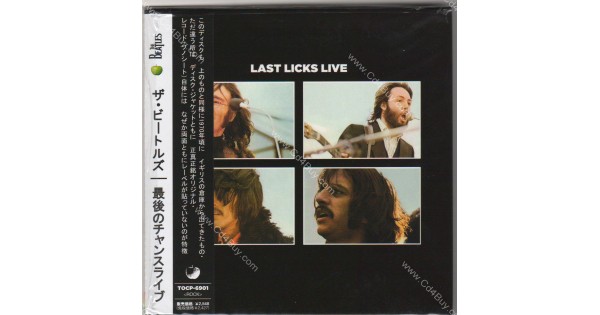 THE BEATLES - Last Licks Live: The Rooftop Concert - CD MINI LP