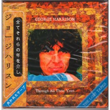 GEORGE HARRISON - The Lost Tapes: Through All Those Years - CD MINI LP OBI