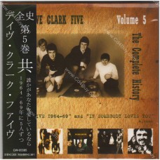 DAVE CLARK FIVE - The Complete History Vol. 5 - Five By Five 1964-69 / If Somebody Loves You - CD MINI LP OBI