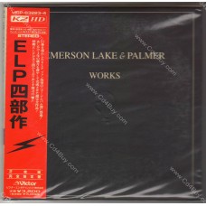 EMERSON, LAKE & PALMER - Works Vol. 1- Mini LP 2CD OBI