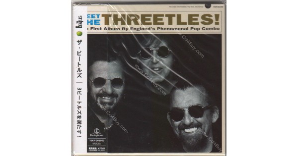 THE BEATLES - Meet The Threetles! - CD Mini LP OBI