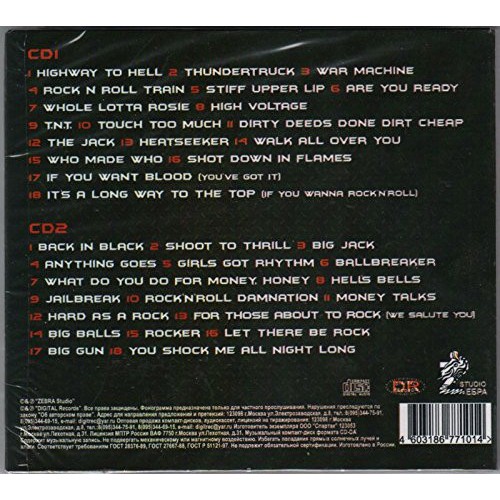 AC/DC - Greatest Hits (2 CD) in Digipak / Digipack