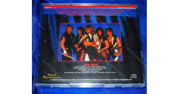 220 VOLT - Mind Over Muscle CD