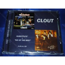 CLOUT - Substitute + Six of the best CD CLOUT - Substitute + Six of the best CD