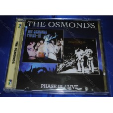 OSMONDS - Phase III/Live CD OSMONDS - Phase III/Live CD