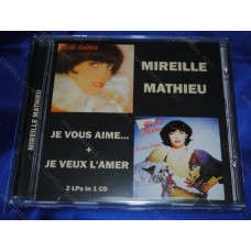 MIREILLE MATHIEU - Je vous aime...+ Je veux l`aimer CD