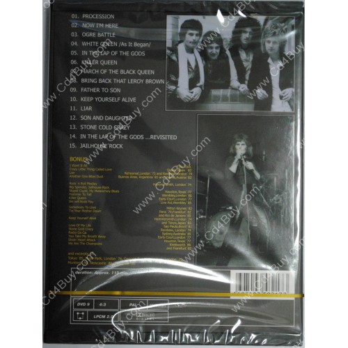 Queen - Live at The Rainbow 1974 - DVD