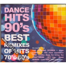 DANCE HITS 90`S - BEST REMIXES OF HITS 70`S-80`S (2 CD) in Digipak / Digipack