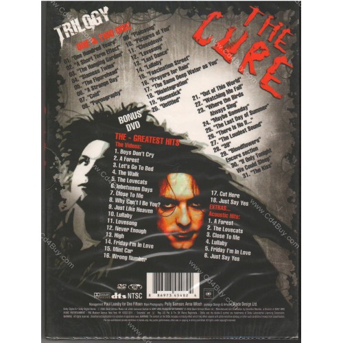 The Cure Trilogy 3 Dvd Set