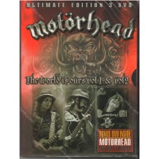Motorhead - The World is Ours vol.1&2 - 3 DVD Set