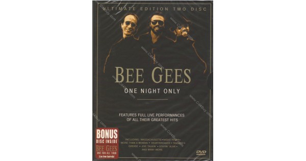 Bee Gees - One Night Only - 2 DVD Set