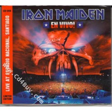 IRON MAIDEN - "En vivo! Live At Estadio Nacional, Santiago"  (CD/DVD) in Digipak / Digipack
